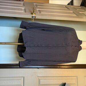 Ann Taylor Dark Gray Blouse